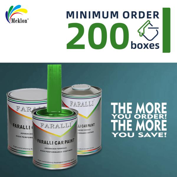 Superior Adhesion And Durability With 1K Car Paint Basecoat For Automotive