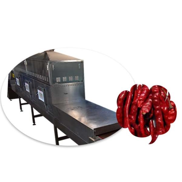 Buy Microwave Chili Drying Machine With PLC And Touch Screen Control System at wholesale prices