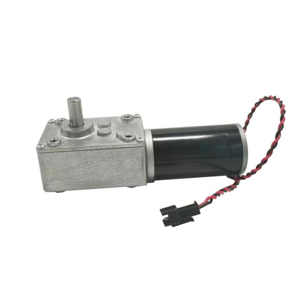 High Torque Electric Motor 24v DC Motor With Worm Gearbox DC Motor