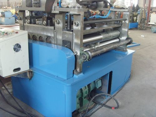 Noise Barrier Wall Cold Roll Forming Machine 50KW , Aluminum Roll Forming