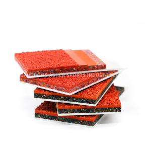 1.28mm Vertical Deformation Prefabricated Track For Running Or Athletics