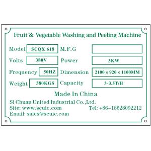 China Industrial Baby Carrot Root Vegetable Washing And Peeling Machine Stainless Steel on sale