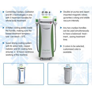 Quality cryolipolysis cavitation and RF multifunctional cryolipolysis slimming machine for sale