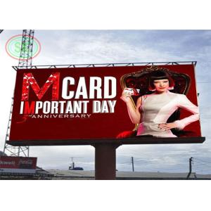 HD outdoor P10 Led Billboard LED display average consume 700 W/M²