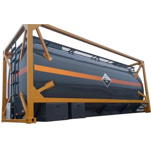 Portable 6058mm Liquid Tank Container LR Chemical Tank Container