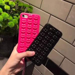 Clear TPU 3D Sexy Lips Back Cover Cell Phone Case For iPhone 7 6s Plus with