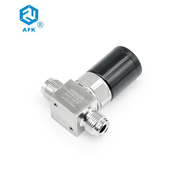 Buy 1/4" 1/2" Pneumatic Diaphragm Valve 150psi High Purity Stainless Steel 316L EP at wholesale prices