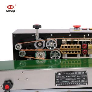 FR-770 Horizontal Continuous Band Sealer Liquid Beverages Pet Food Continuous