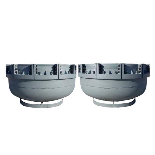 Buy DN 1600 Plastic Pipe End Caps With A-Type Structure Fixture For Internal Hydrostatic Testing at wholesale prices