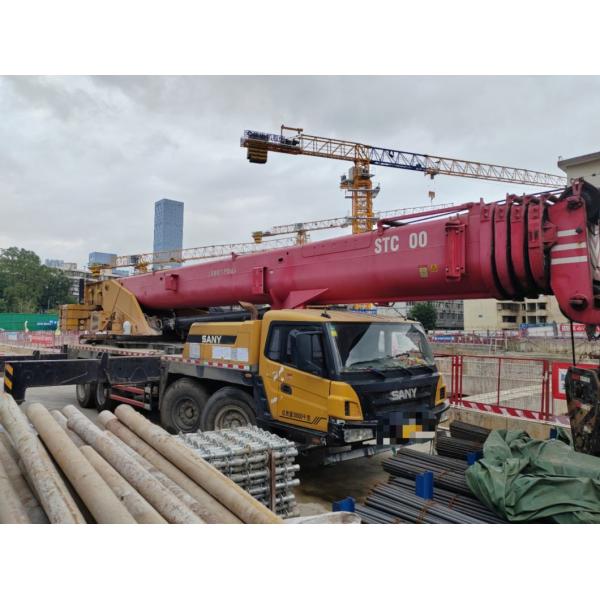 2017 Sy 80ton Used Truck-Mounted Telescopic Crane Construction Machinery Hoist Crane