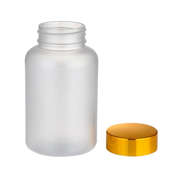 Provide PET Pharmaceutical Green Pill Tablet Packaging Bottle Container for Clear Frosted Plastic Vitamin Capsule Bottle