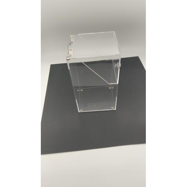 Plexiglass Makeup Brush Display Stand Clear Acrylic Cosmetic Brush Holder