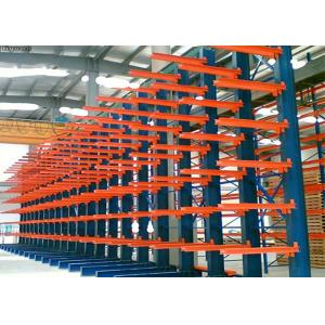 Optional Dimension Cantilever Pipe Rack , Cantilever Steel Storage Racks