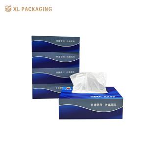 Customized Logo 3 Ply Soft Paper Handkerchief Box Tissue for Face Cleaning/Home