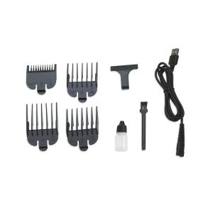 Metal Professional Hair Clipper Electrical Rechargeable Plug And Play 2000mAh