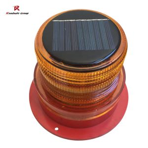 Portable Safety Solar Led Traffic Cone Warning Light for Safety Warning