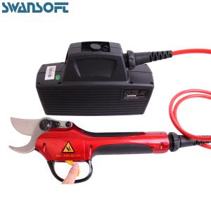 SWANSOFT Electric Pruner Electric Pruning Shears Powered Sharp Gardening Shears
