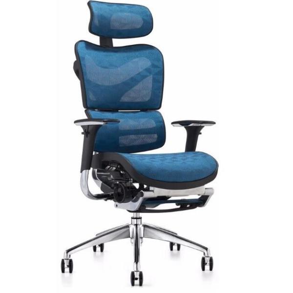 Buy New Design Executive China Ergonomic Mesh Chair with Footrest at wholesale prices