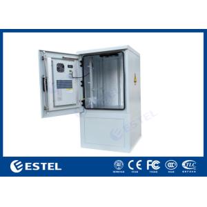 500W Air Conditioning Cabinet 16U Galvanized Steel Telecommunication Cabinet