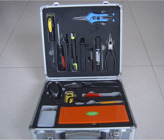 Buy FTTH fiber optic fusion splicing tool kit at wholesale prices