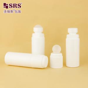RPPDF-90ML Unqiue Design Plastic PP PCR Empty Roll On Deodorant Gel With Single