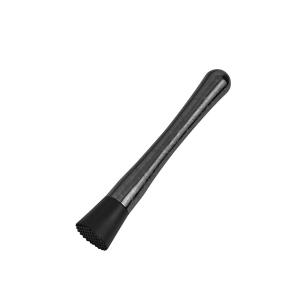 Etching Stainless Steel Barware Cocktail Shaker Muddler Black Plated