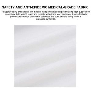 Medical Disposable Protective Clothing Safety Medical Body Suit Polypropylene