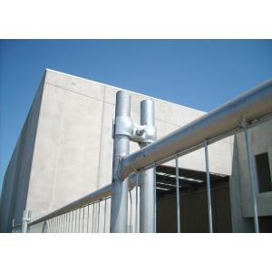 2.1x2.4m Removable Gi 60X150mm Temporary Steel Fencing