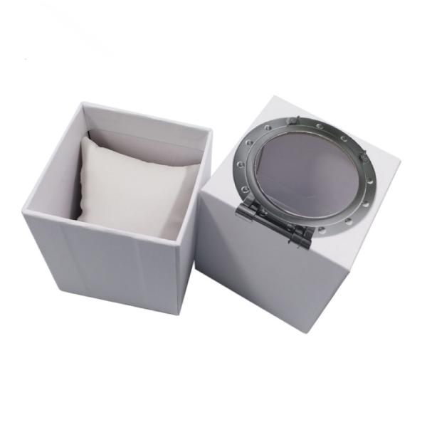 Matt Lamination Luxury Gift Boxes With Insert Small Pillow Coated Paper