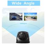 Weatherproof Rear View Mirror Dash Cam , 120 Degrees 2 Way Dash Cam DC 12V