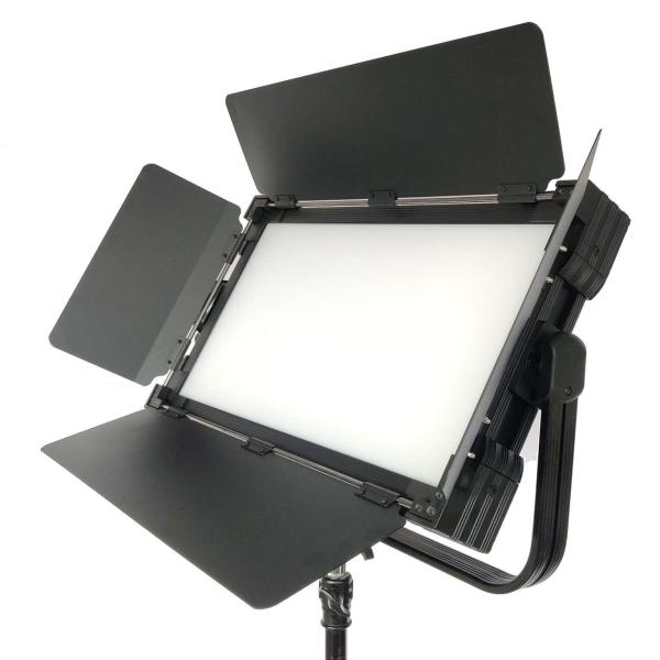 260WHigh CRI/TLCI DMX & on-board LCD Control LED Interview Panel Lights(Pole