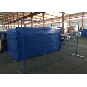 Quality Construction Powder Coated Q195 Temporary Site Fencing 6ft Panels for sale