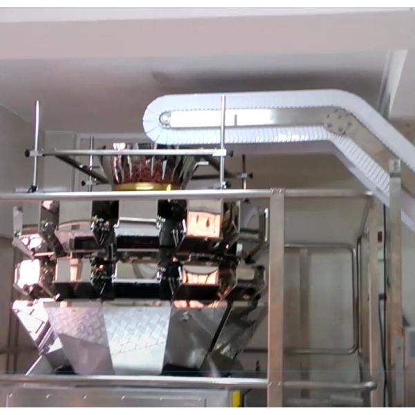 5000g Hopper Multihead Weigher Packing Machine For Food Factory Industry 60 BPM
