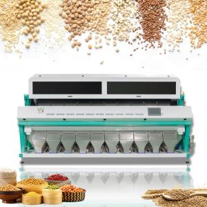 Wenyao 10 Chute High Sorting Speed Color Sorter Multifunction CCD Camera Wheat