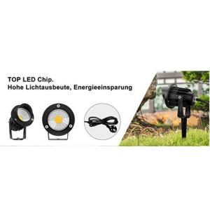 Yard Landscape Solar Powered LED Lights Spotlight Outdoor 9W 220V 100lm / w