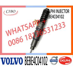 Direct Sale Diesel Fuel Injector 20544184 85000317 BEBE4C04102 For VOL 16 LITRE