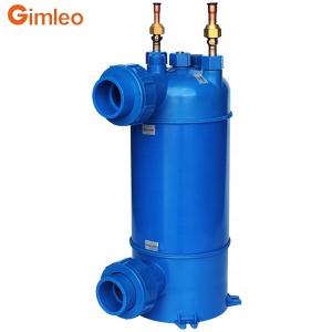 Quality MHTA-1.5 Pool Heat Exchanger 5KW 17000BTU Titanium Coil Tube Heat Exchanger for sale