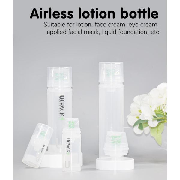 Recyclable Mono Material Airless Bottle 15ml 30ml 50ml 75ml 100ml 120ml 150ml 200ml