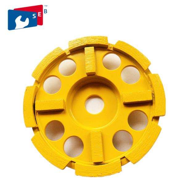 Buy 125mm Diamond Concrete Grinding Wheel with Cup shape for Marble at wholesale prices