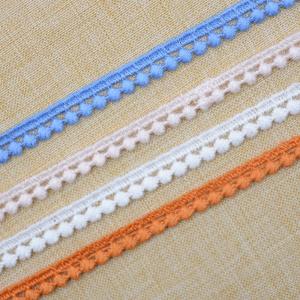 Home Textile 2cm Gimp Cotton Lace Trim Guipure