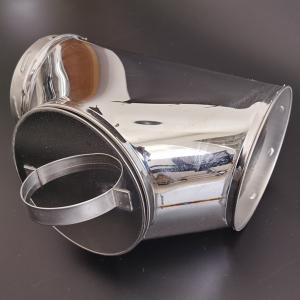 90 Degree Tee Fitting With Cap Stove Chimney Pipe CE Certification