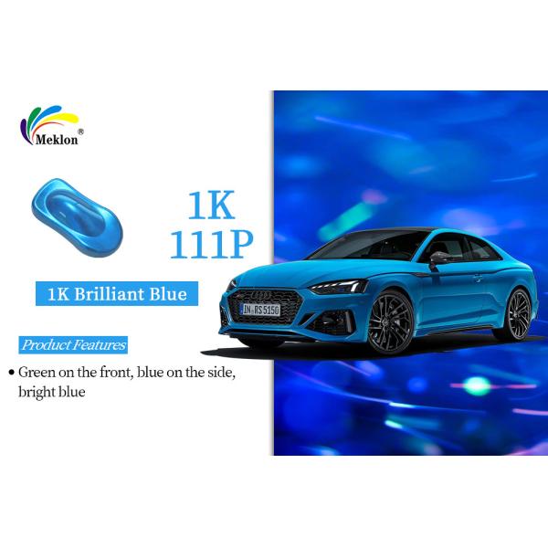Buy 1K Brilliant Blue car body coating Car Paint Rust-Proof Quick-Drying 1K Metallic Paint at wholesale prices
