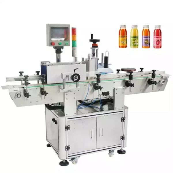 10-250 PCS/Min Stepping Motor Driver Round Bottle Labeling Machine Auto For