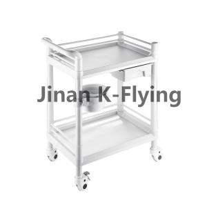 Plastic portable Hospital Nursing Treatment Medical Trolley