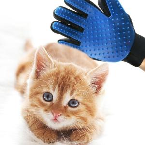 Dog Cat Customized Bathing Efficient Hair Romoval Massage Tool Silicone Glove