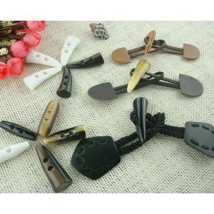 High Quality Plastic Horn Buckle Coat Button