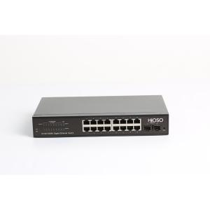 16 GE TP Ports 2 1000M SFP Ports Ethernet Access Switch High Speed