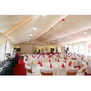 Buy cheap Event Party Waterproof Indian Wedding Tent Aluminum Structure Fire Retardant from wholesalers