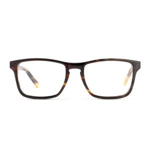 Retro Rimmed Horn Frame Glasses
