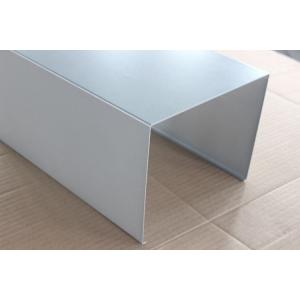 U Section Aluminum Building Decoration Material Powder Coated